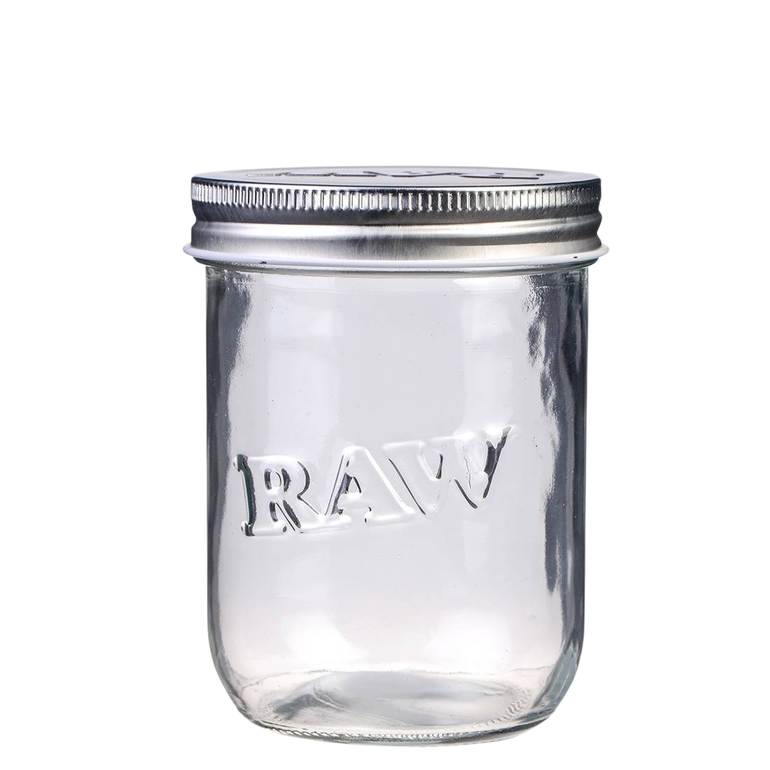 Raw Mason Jar 16oz