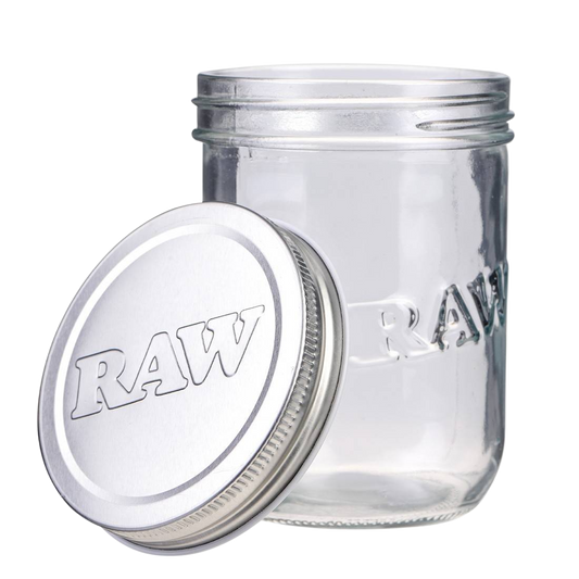 Raw Mason Jar 16oz