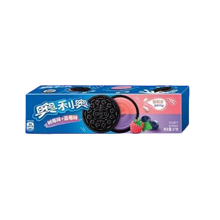 Imported Oreo (China) Blueberry Raspberry