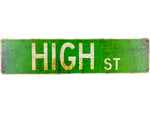 “High” Street Sign Decor