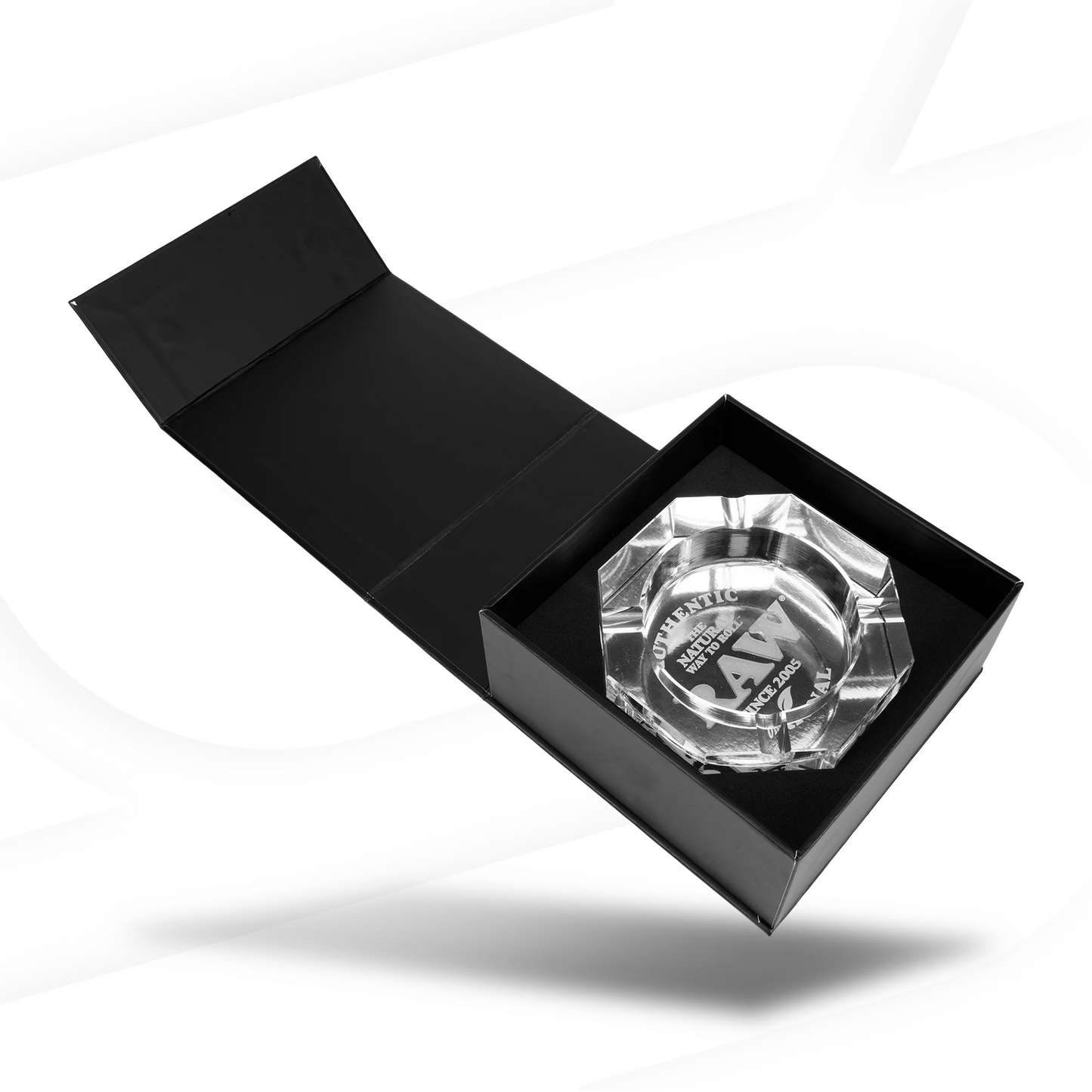 RAW Crystal Glass Ashtray