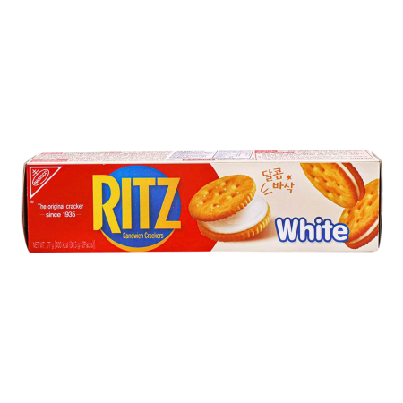 Ritz Vanilla Cream Sandwich Cookie | π°π· Korea