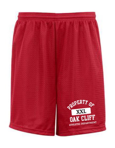 Oak Cliff Athletic Department Red Shorts