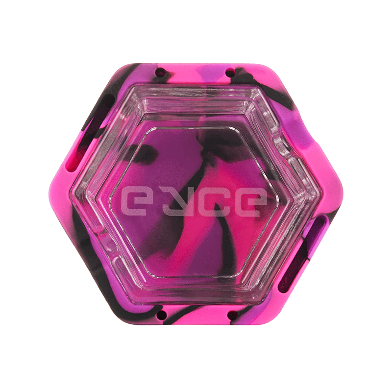 Eyce 2-in-1 Silicone & Glass Ash Tray