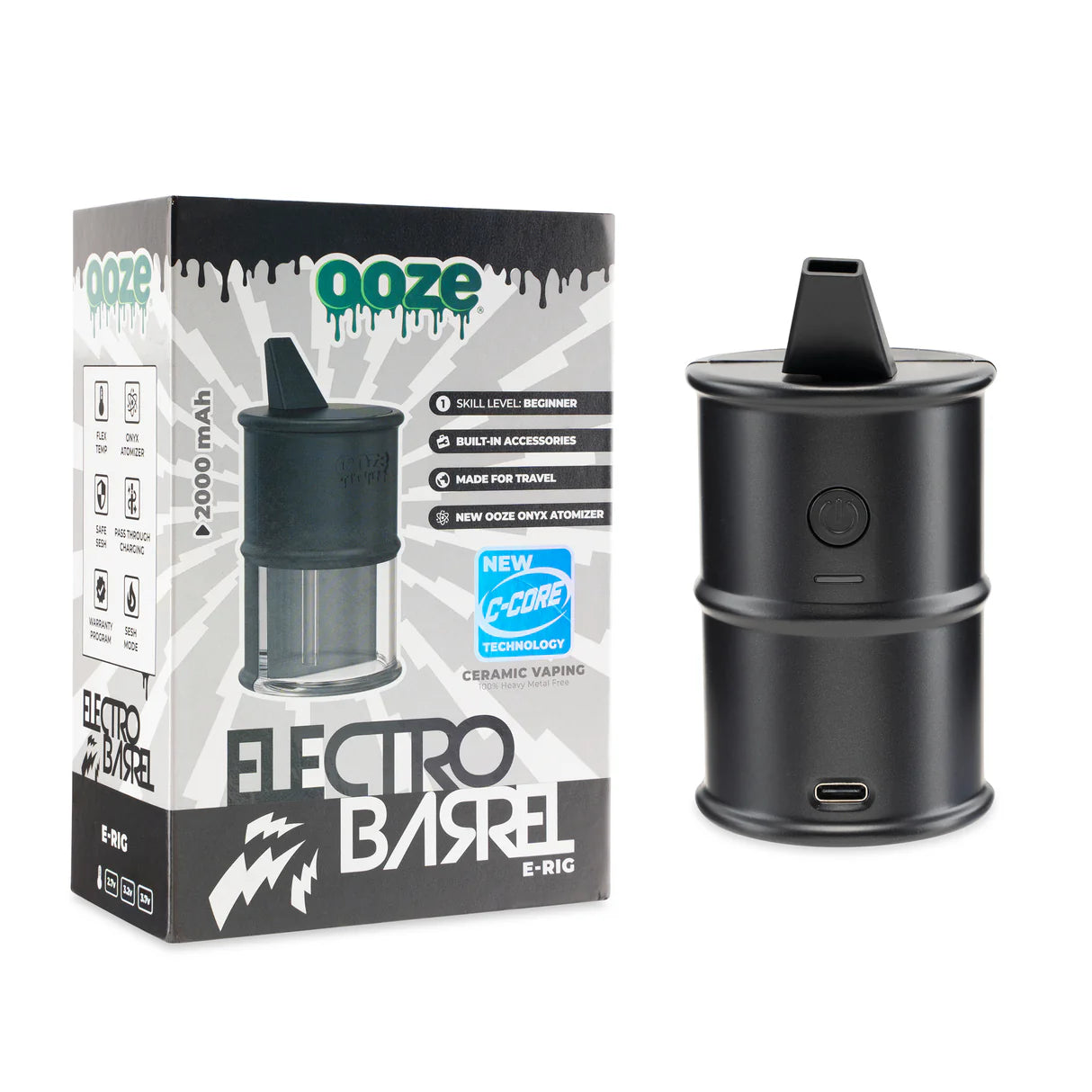 Ooze Electro Barrel Black