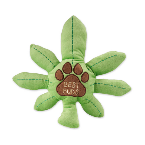 Stoned Puppy “Best Buds” Plush Dog Toy
