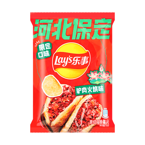 Lays Spicy Horse Meat Flavor (Imported From China)
