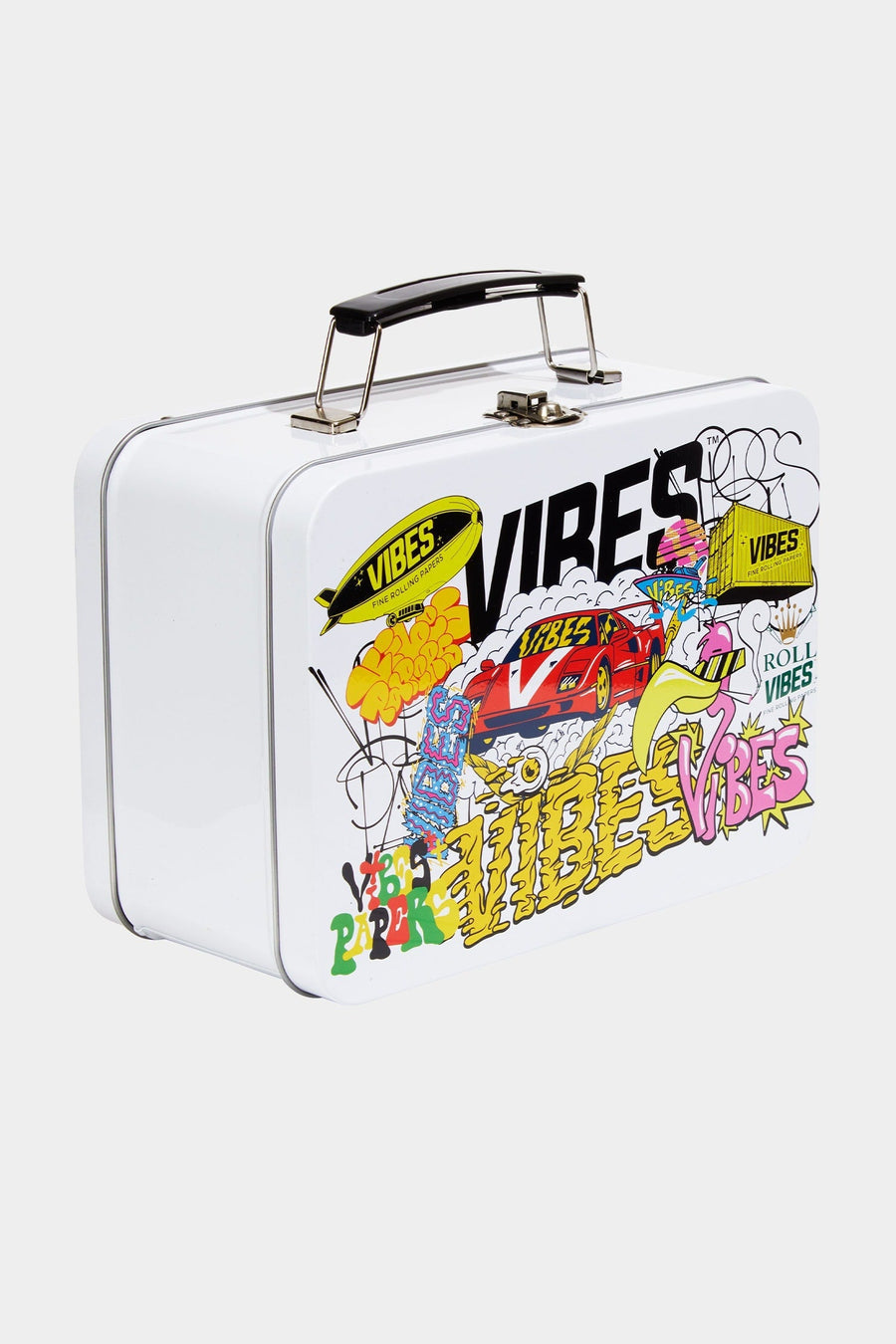 Vibes Lunchbox (White Collage)