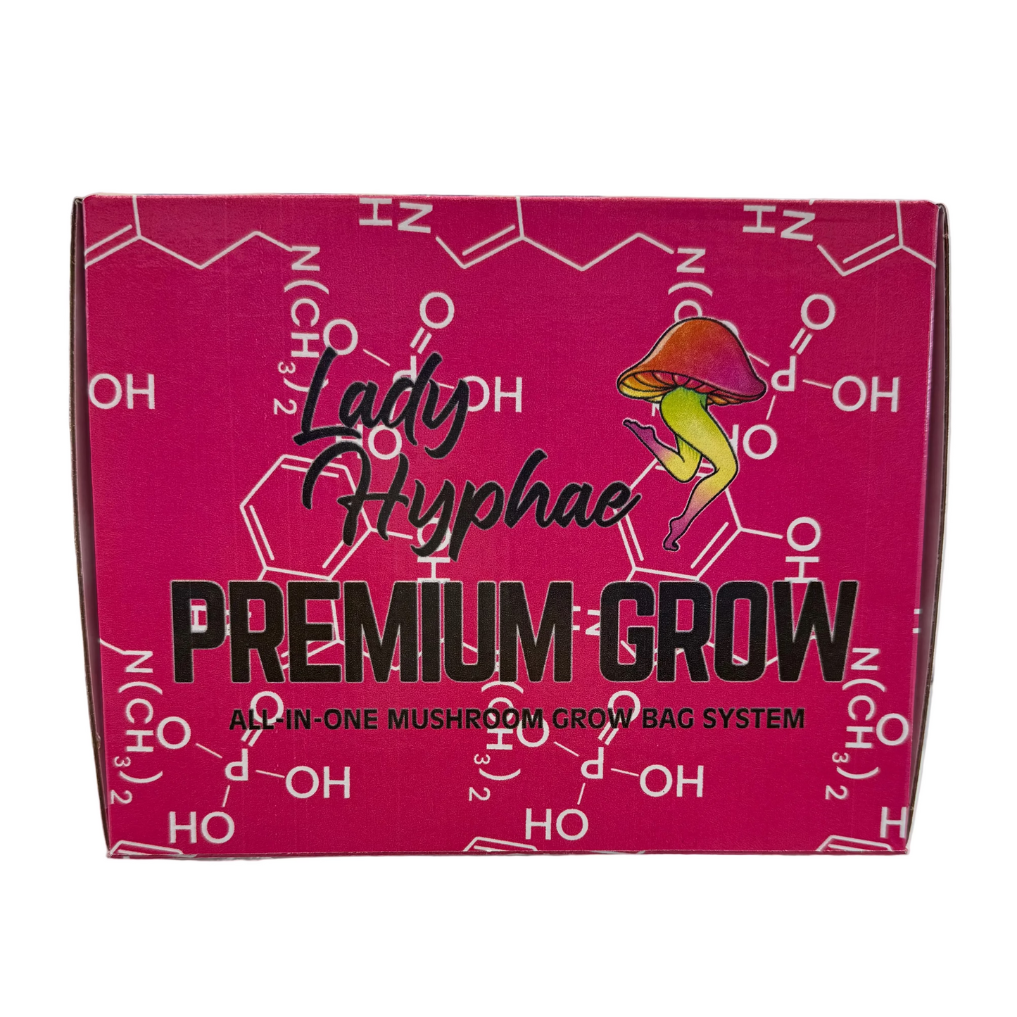 Lady Hyphae All-in-One Mushroom Grow Bag Complete Cultivation Kit 3 lb