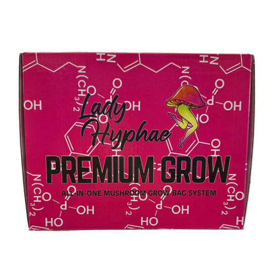 Lady Hyphae All-in-One Mushroom Grow Bag Complete Cultivation Kit 3 lb
