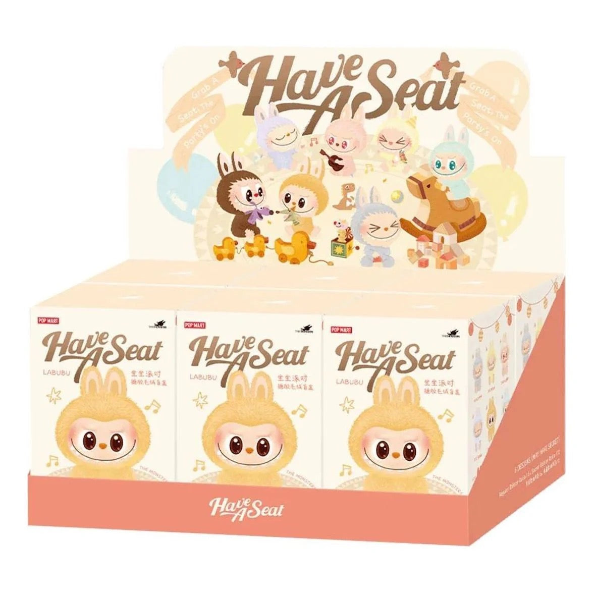 Have a Seat Series | Labubu Full Box (6 pcs)