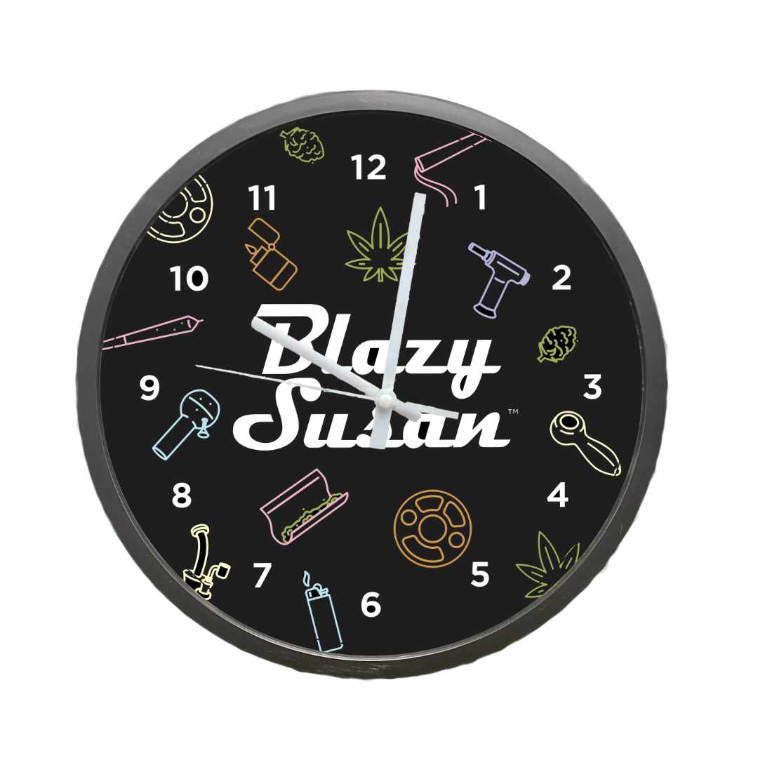 Blazy Susan Wall Clock