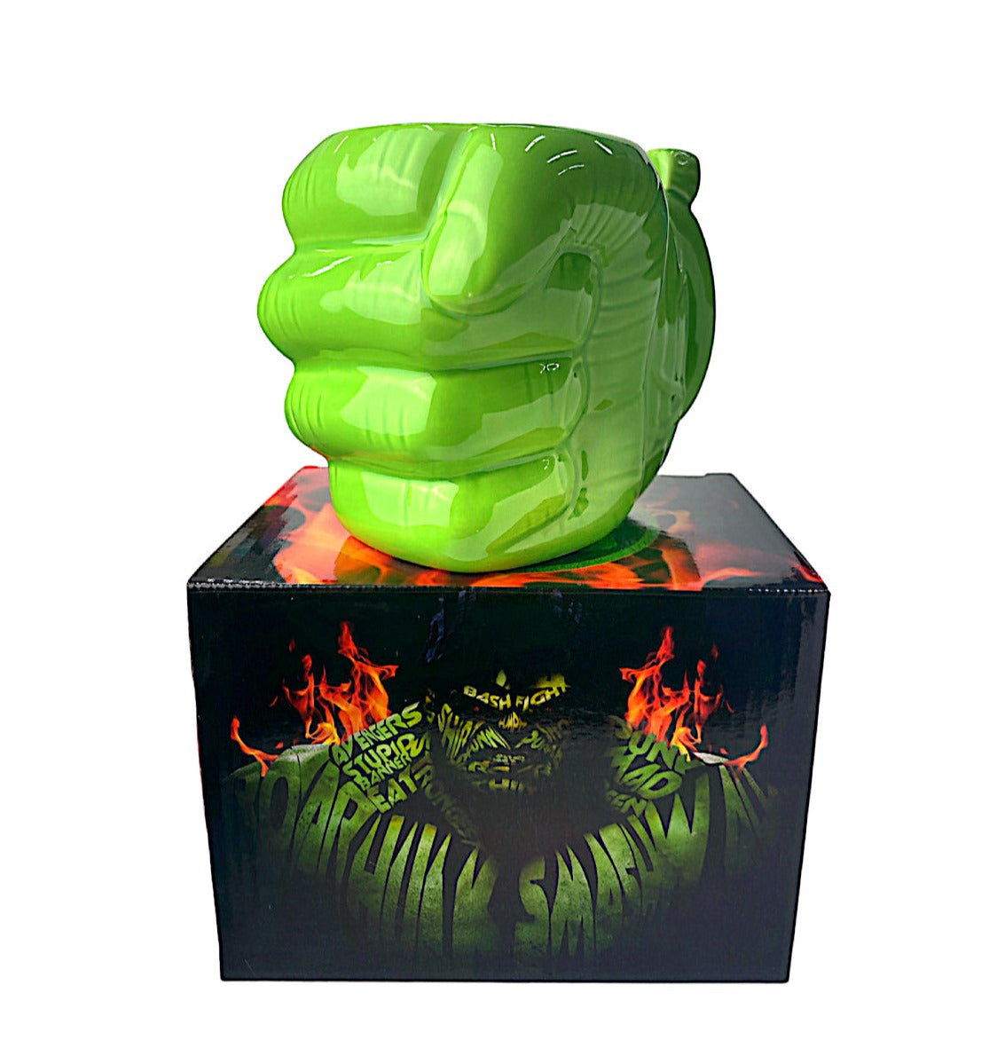 Wake & Smash — Hulk Fist Novelty Mug