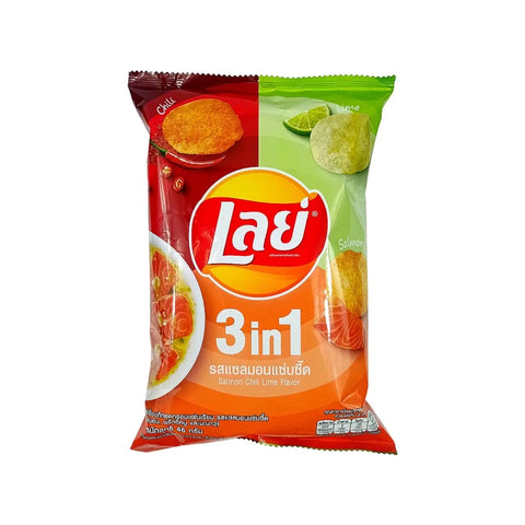 Lays Salmon Chili Lime Flavor (Imported From Thailand)
