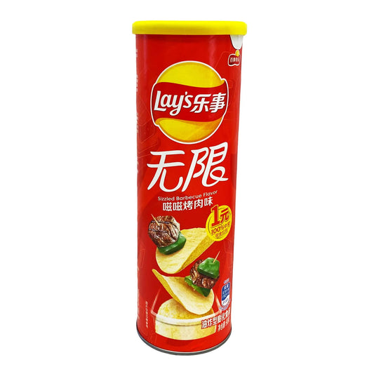 Lays Stax Sizzled Barbecue | 🇨🇳 China