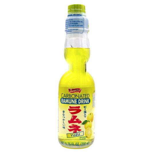 Shirakiku Ramune Yuzu Bottle Drink | 🇯🇵 Japan