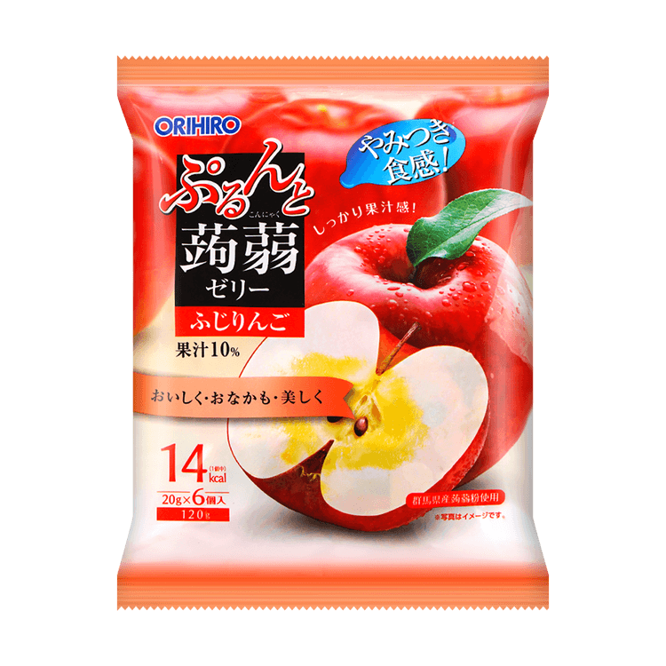 Orihiro Apple Flavored Jelly Snack | 🇯🇵 Japan