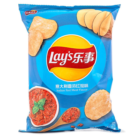 Lays Italian Red Meat Flavor (Imported From China)
