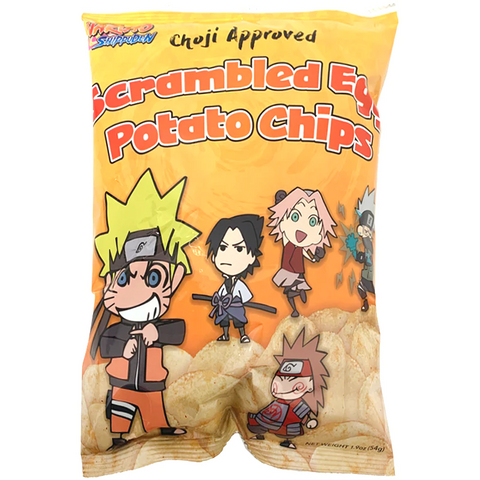 Naruto Shippuden Scrambled Eggs Chips (Imported From Taiwan)