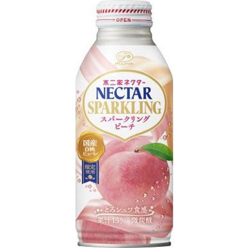 Fujiya Nectar Sparkling White Peach Drink | 🇯🇵 Japan