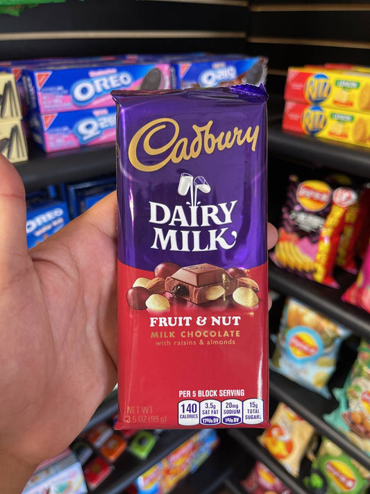 Cadbury Fruit & Nut Chocolate Bar