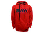 Raw Pullover Hoodie (Red)