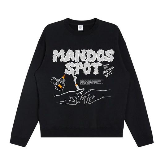 Mandos Spot Smokebreak Crewneck