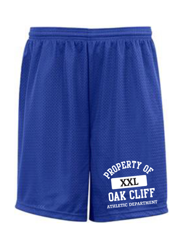 Oak Cliff Athletic Department Blue Shorts