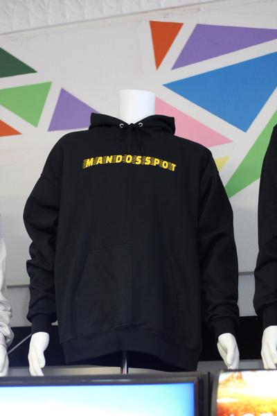 SPORTSWEAR HOODIE (Black and Gold)