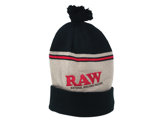 RAW X Rolling Papers Pompom Hats